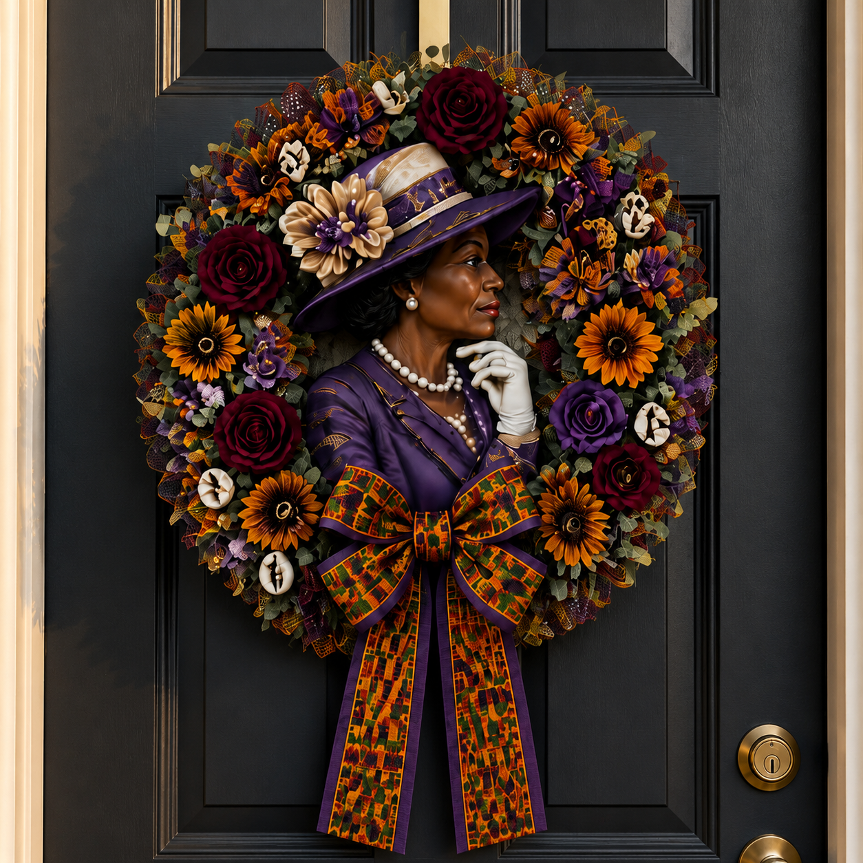 CultureWreaths™ Black Culture Wreaths